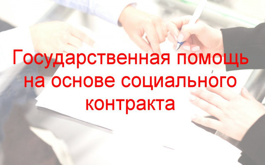 Информация о социальной помощи на основании социального контракта